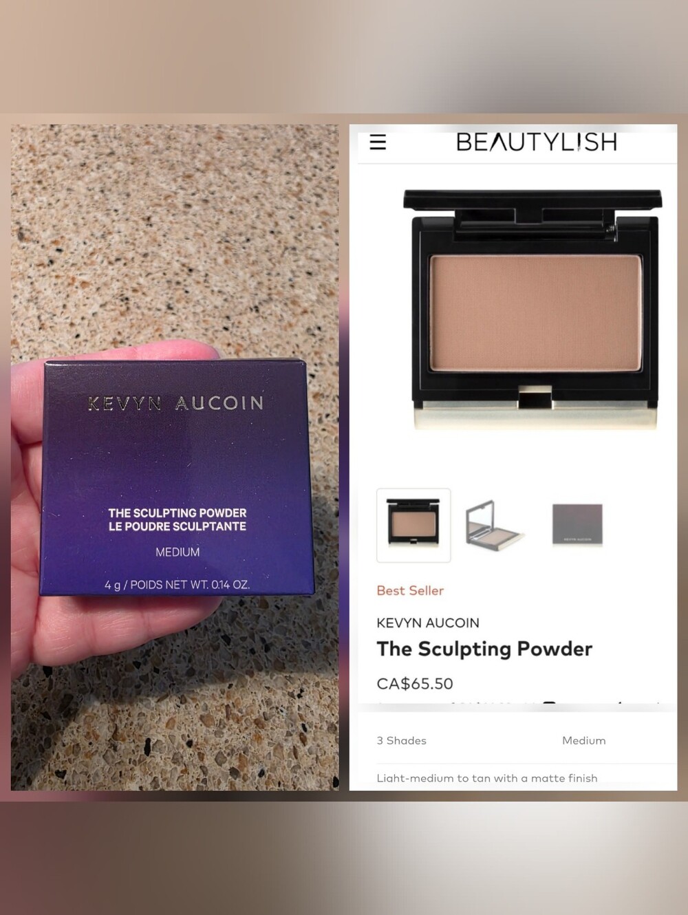 Kevyn Aucoin Sculpting Powder — Medium